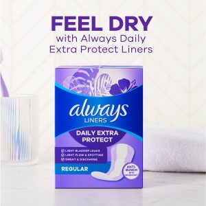 Always Daily Extra Protect Liners, Long